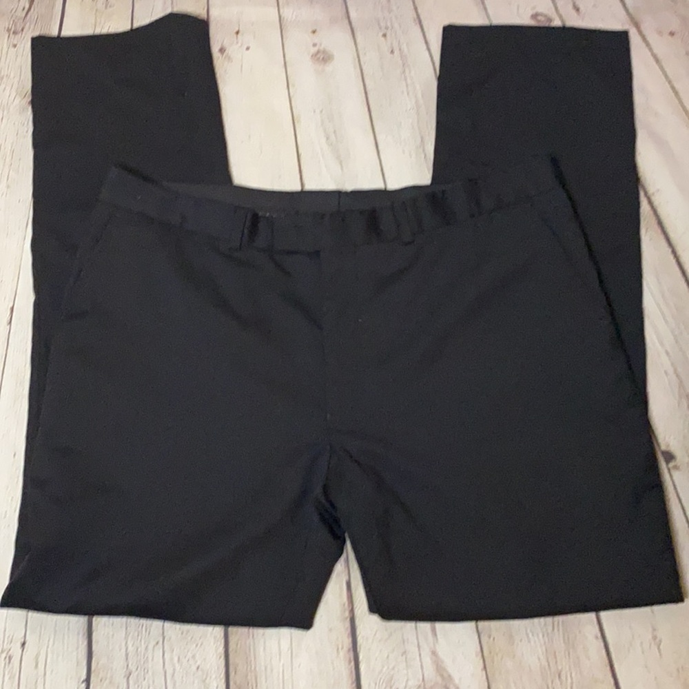 Ben Sherman  Wool Black Pinstripe Dress Pants Size 44R W38